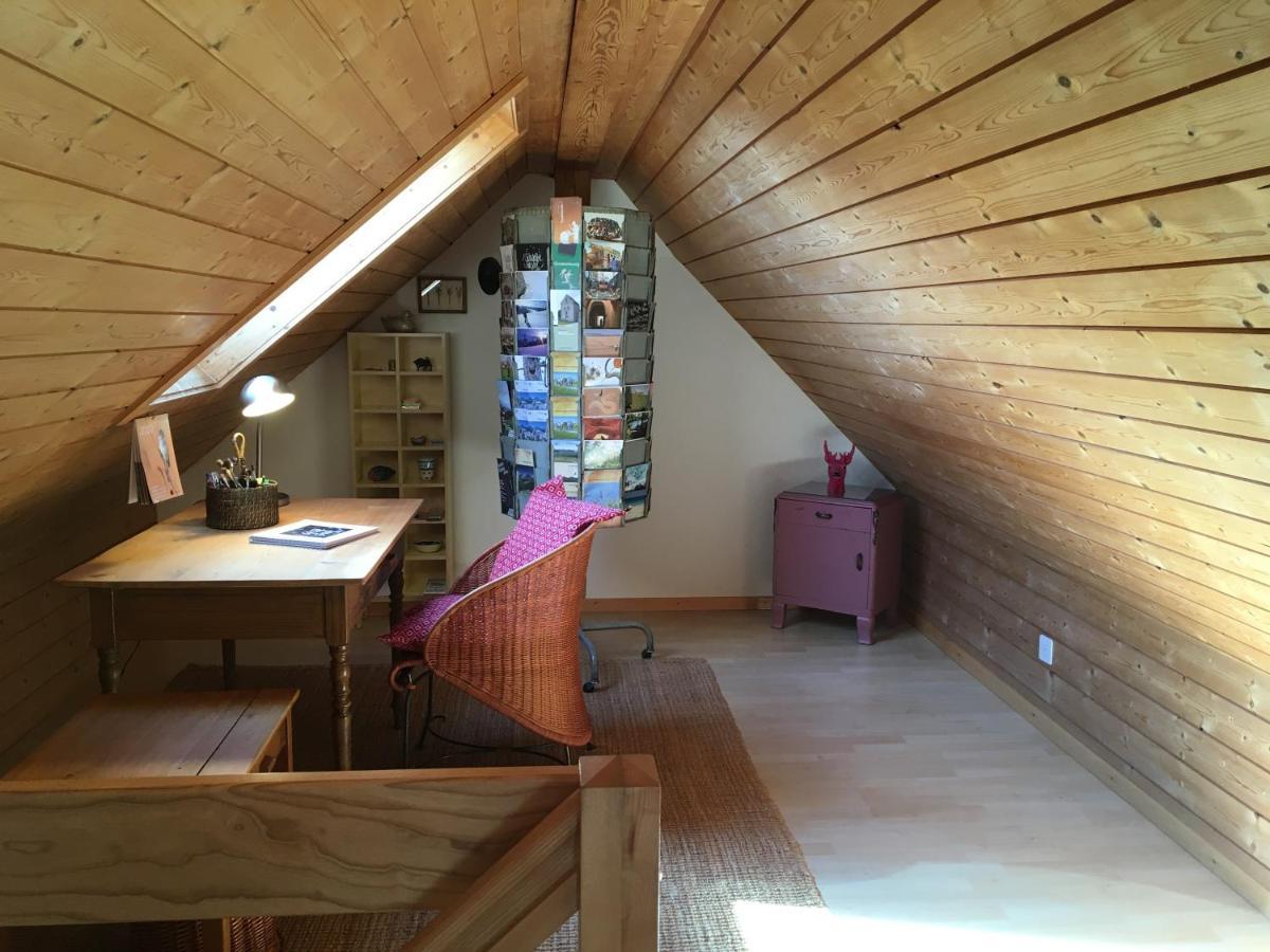 3,5 Zimmerferienwohnung Schwalbenaescht Rueeggisberg Extérieur photo